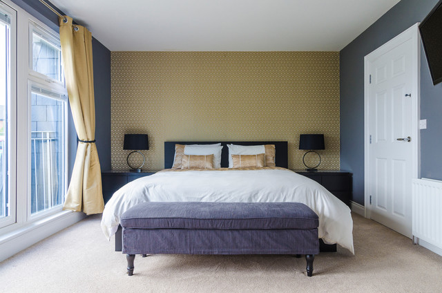 House on Finaghy transitional-bedroom