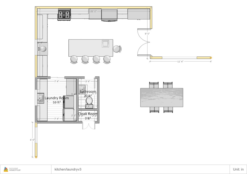 Small powder room dimensions | Houzz Forum