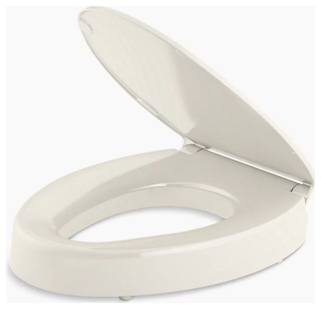 Kohler 2587596 Hyten Elongated ClosedFront Toilet Seat With Soft