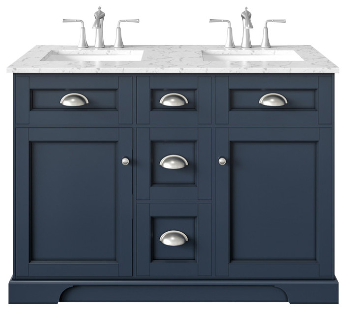 Eviva Epic Transitional Charcoal Grey Bathroom Vanity Transitional