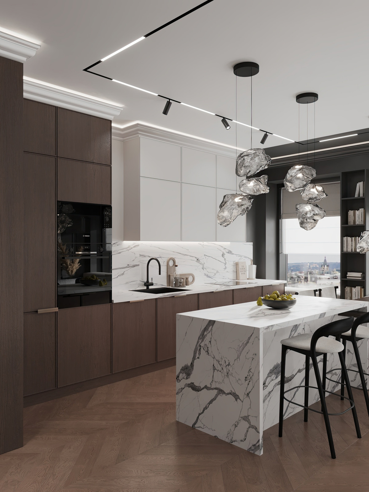 Дизайн и ремонт квартиры в ЖК Зиларт - Новелла на французском