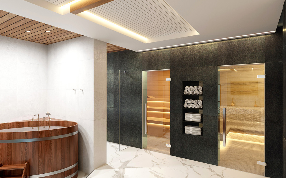 Спа зона в загородном доме