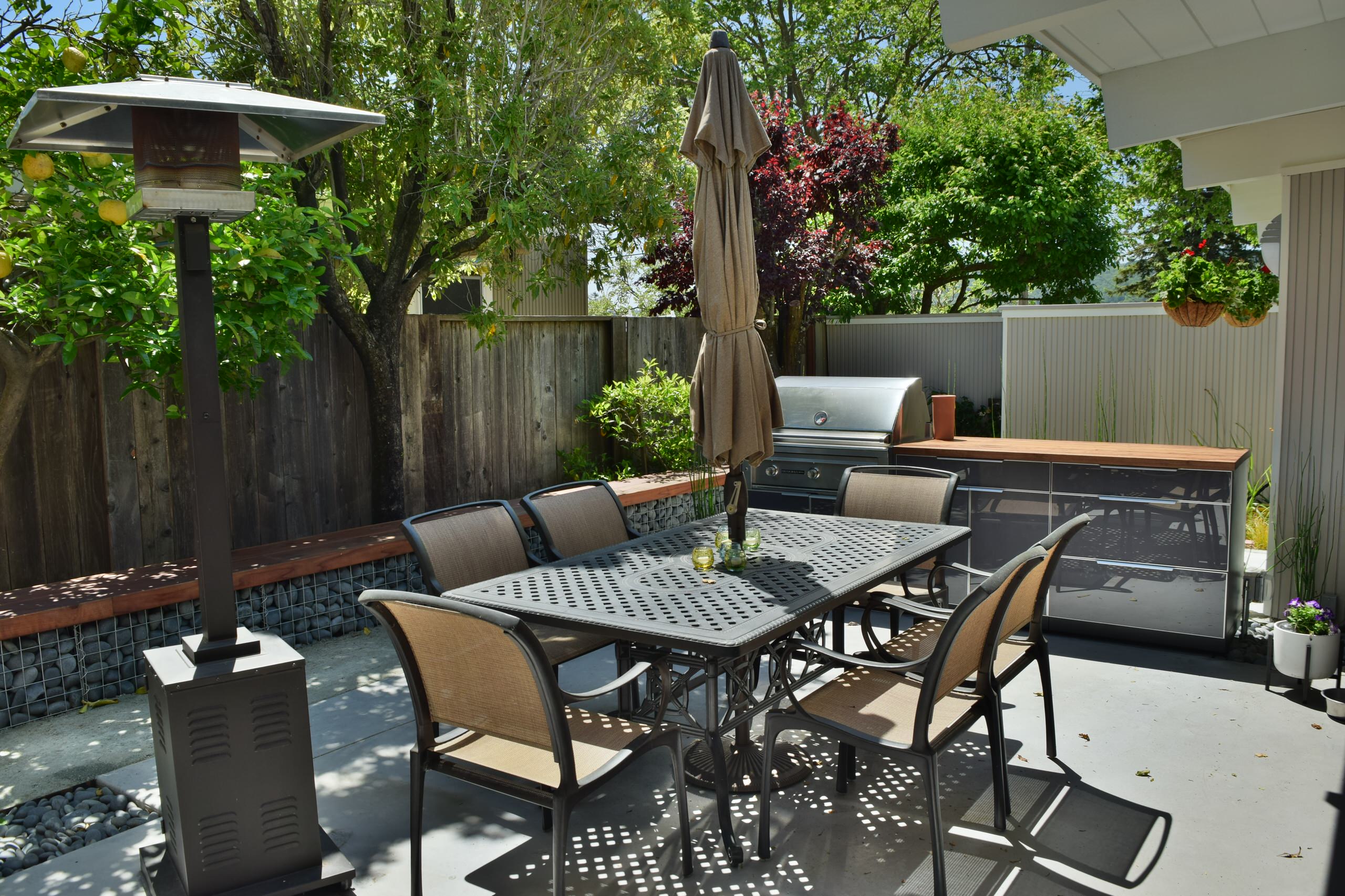 Court yard in San Rafael