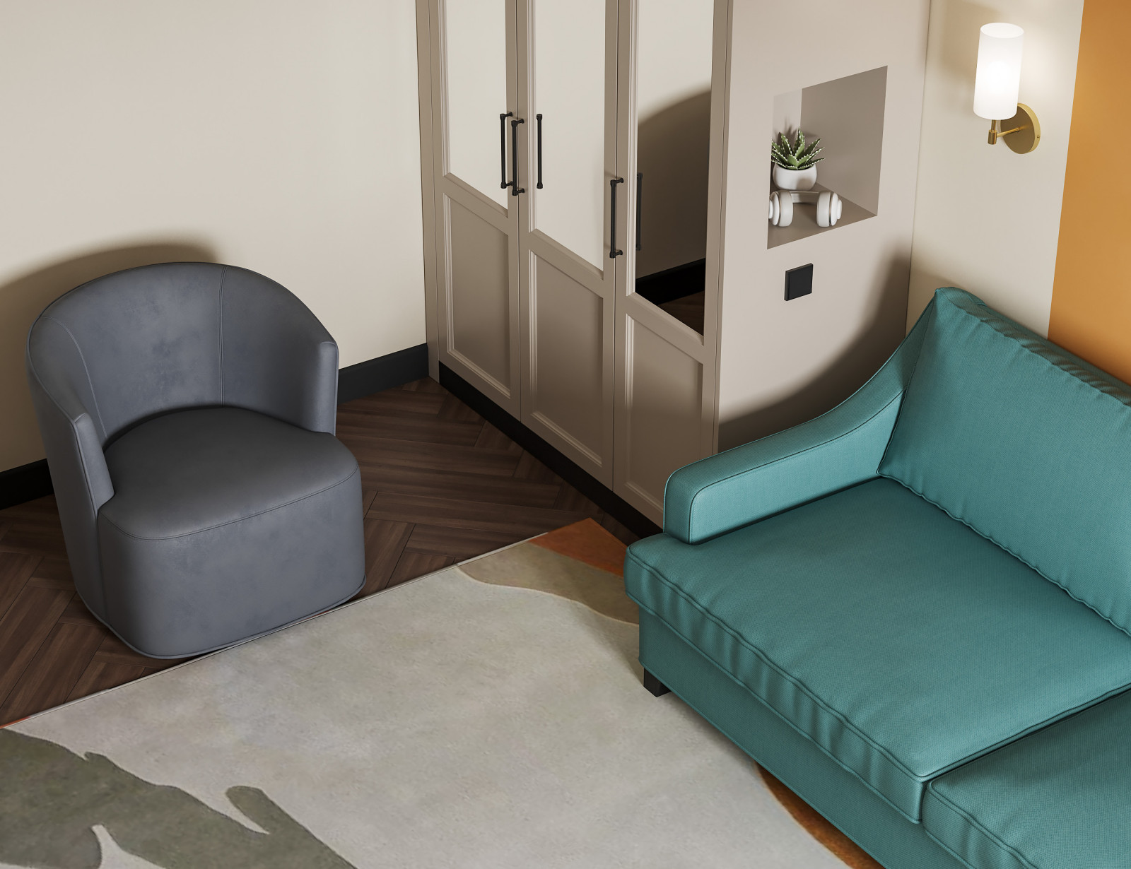 Дизайн квартиры в колористике фламандский картин