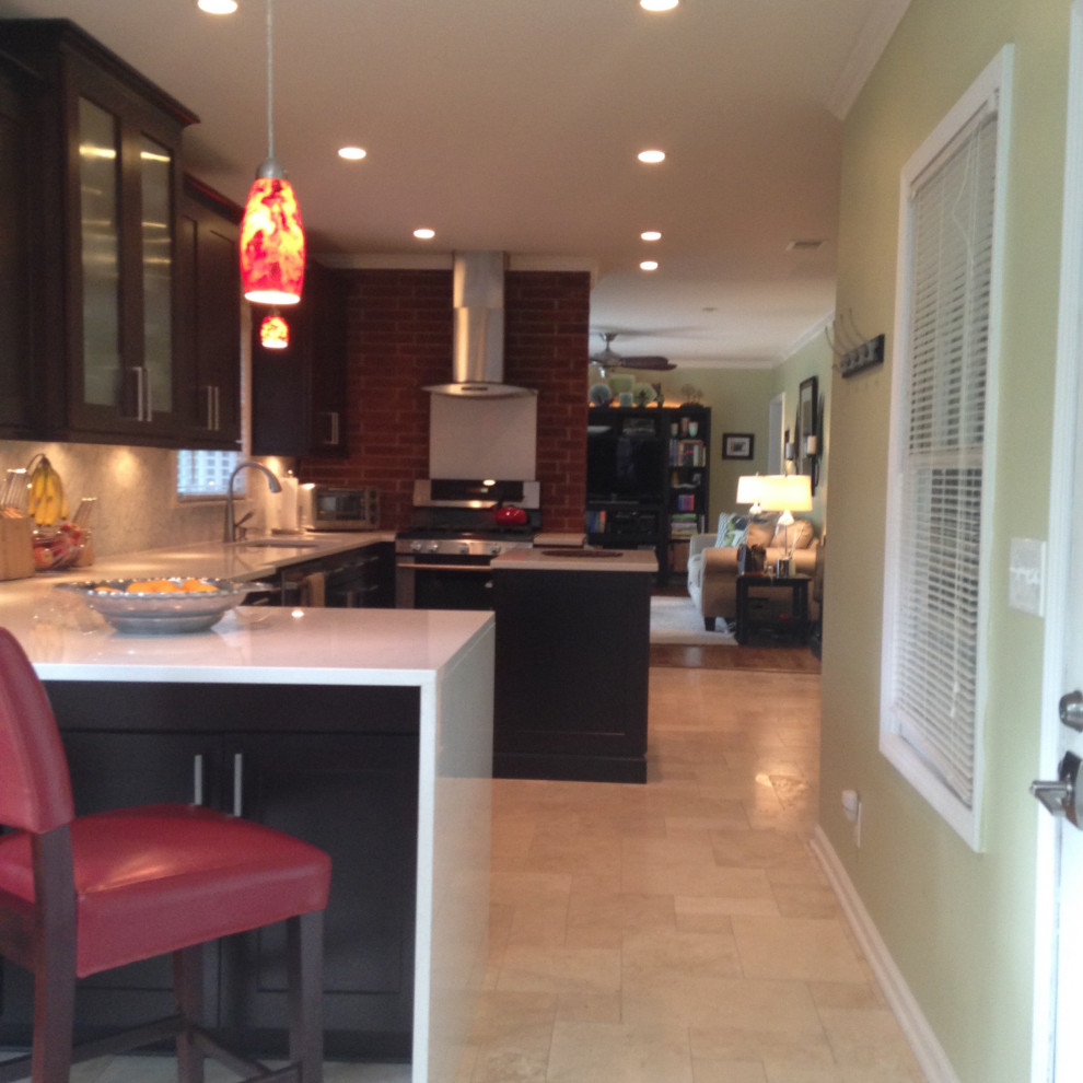 Dark Custom Project Atlanta by RTG KITCHEN AND BATH