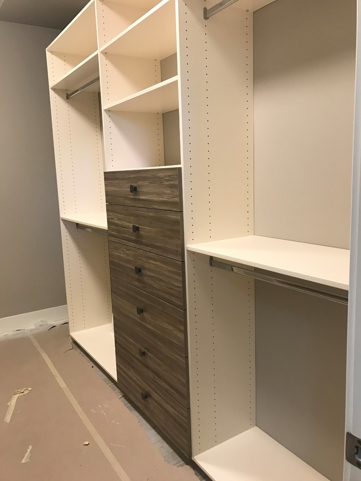 Transitional closet photo in Seattle