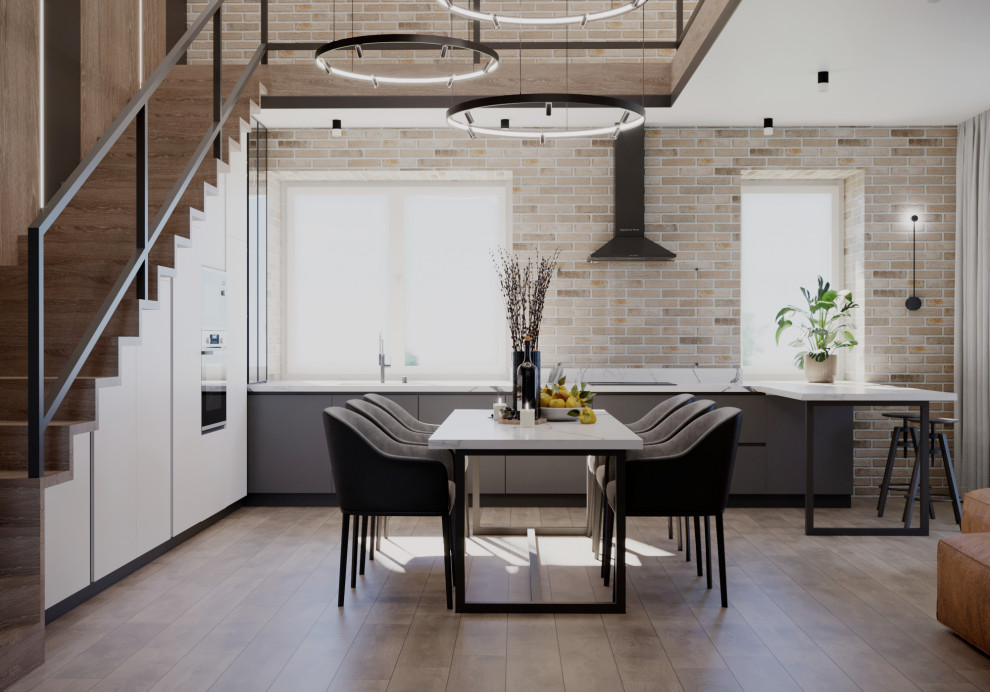 Двухуровневая квартира Лофт