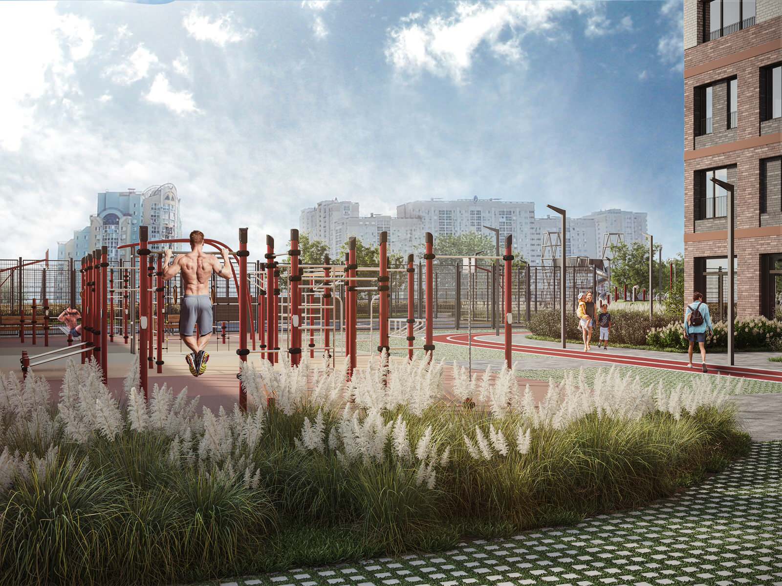 Архитектура фасадов и проект благоустройства