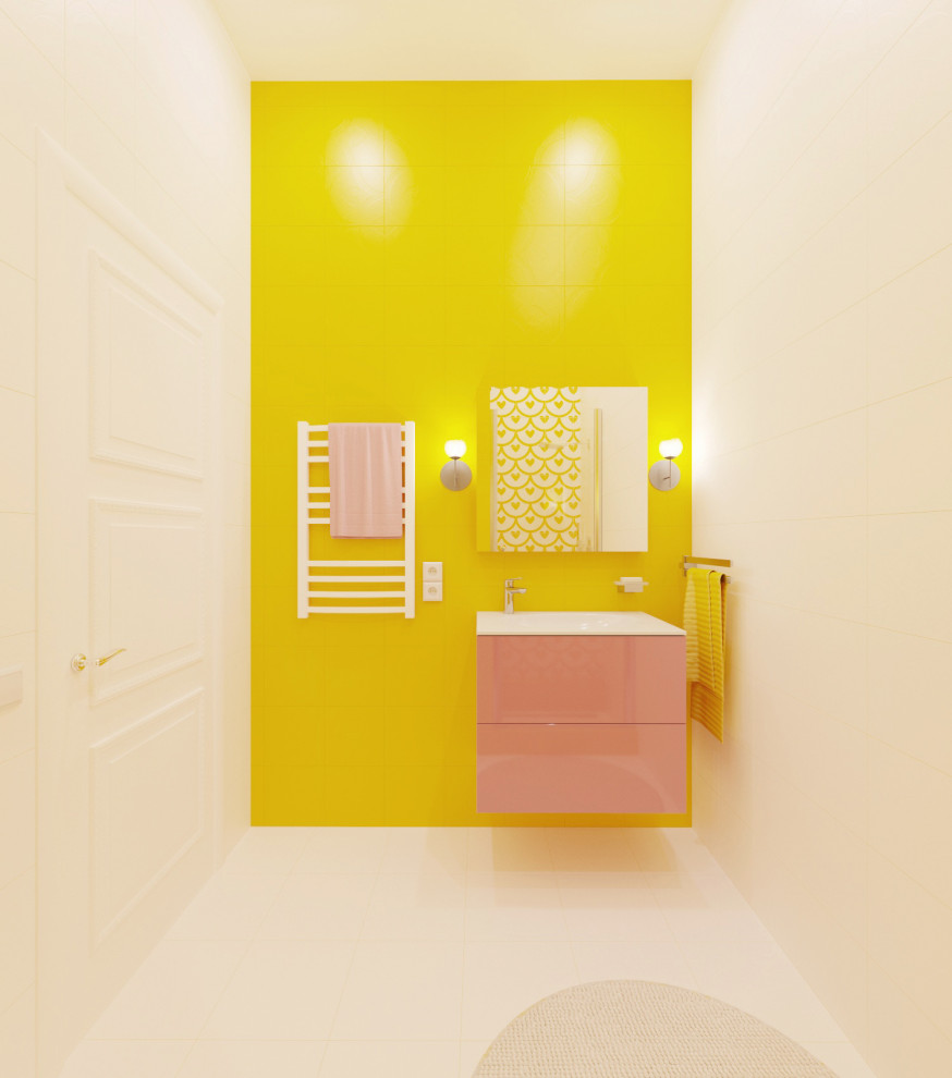 Двухуровневая квартира в стиле Ар-деко