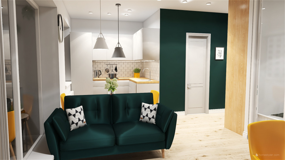 Однокомнатная квартира для двух сестер