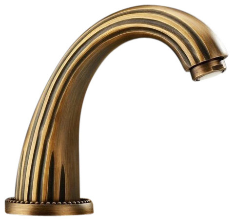 Venice Brass Sensor Faucet Antique Gold Finish Transitional