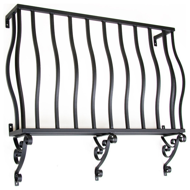 Vicenza Faux Balcony Mediterranean Outdoor Decor by Hooks and