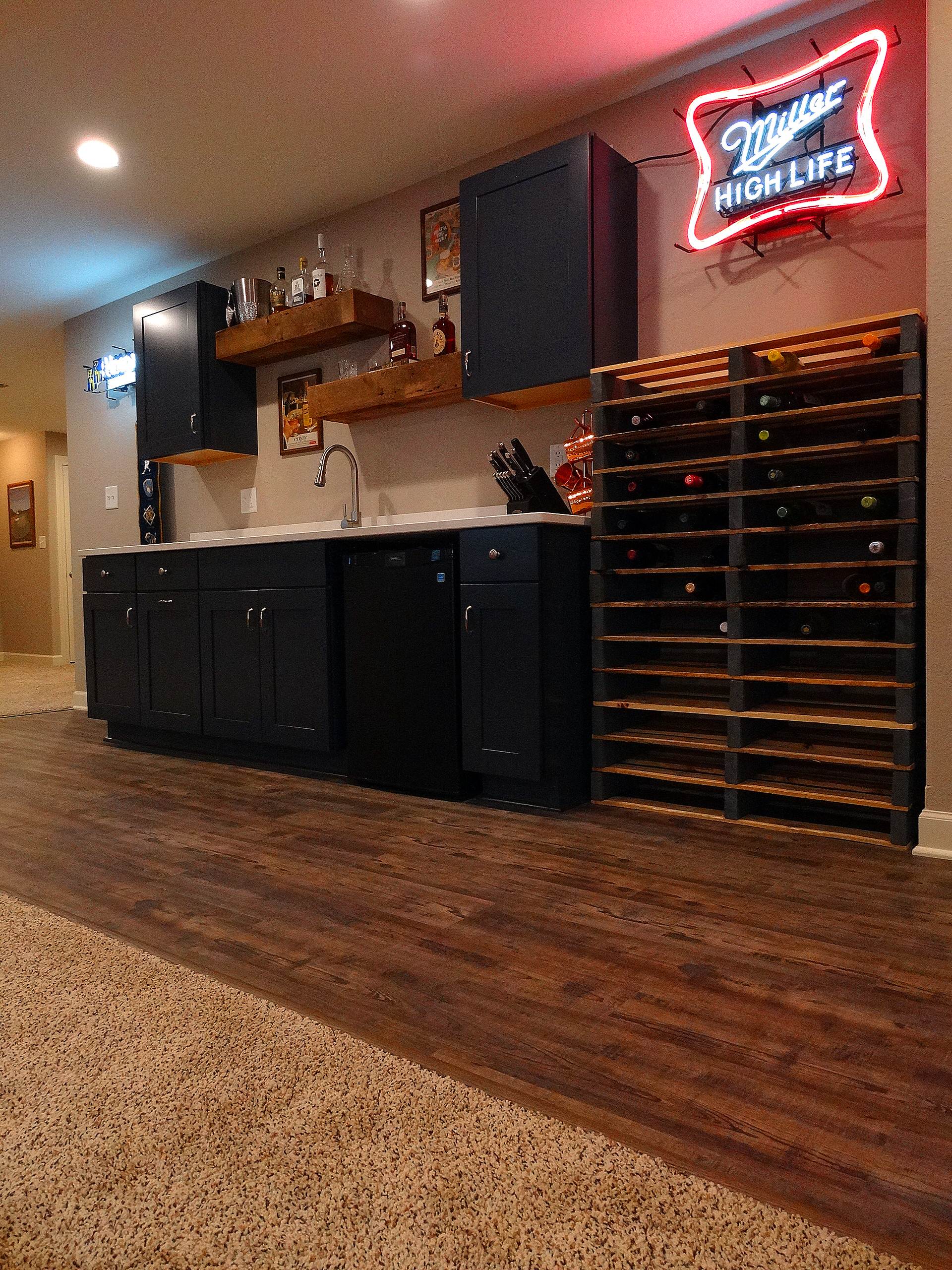 Lower Level Remodel in Lannon, WI