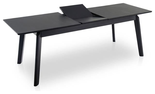 Slice Ebony Expandable Dining Table