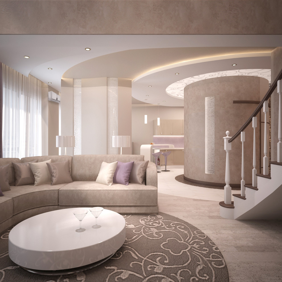 Декоративная штукатурка в проектах дизайнера Екатерины Фёдоровой