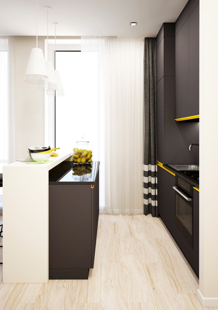 Дизайн двухкомнатных апартаментов в ЖК ЯнтарьАпартментс г. Москва