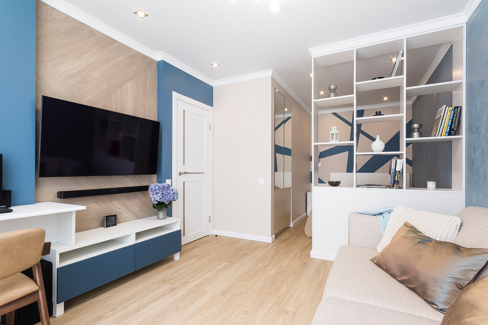 Ремонт по дизайн-проекту 1-х комнатной квартиры в ЖК "Симфония", г.Краснодар