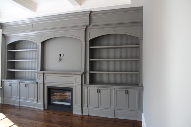 Custom Millwork traditional-living-room