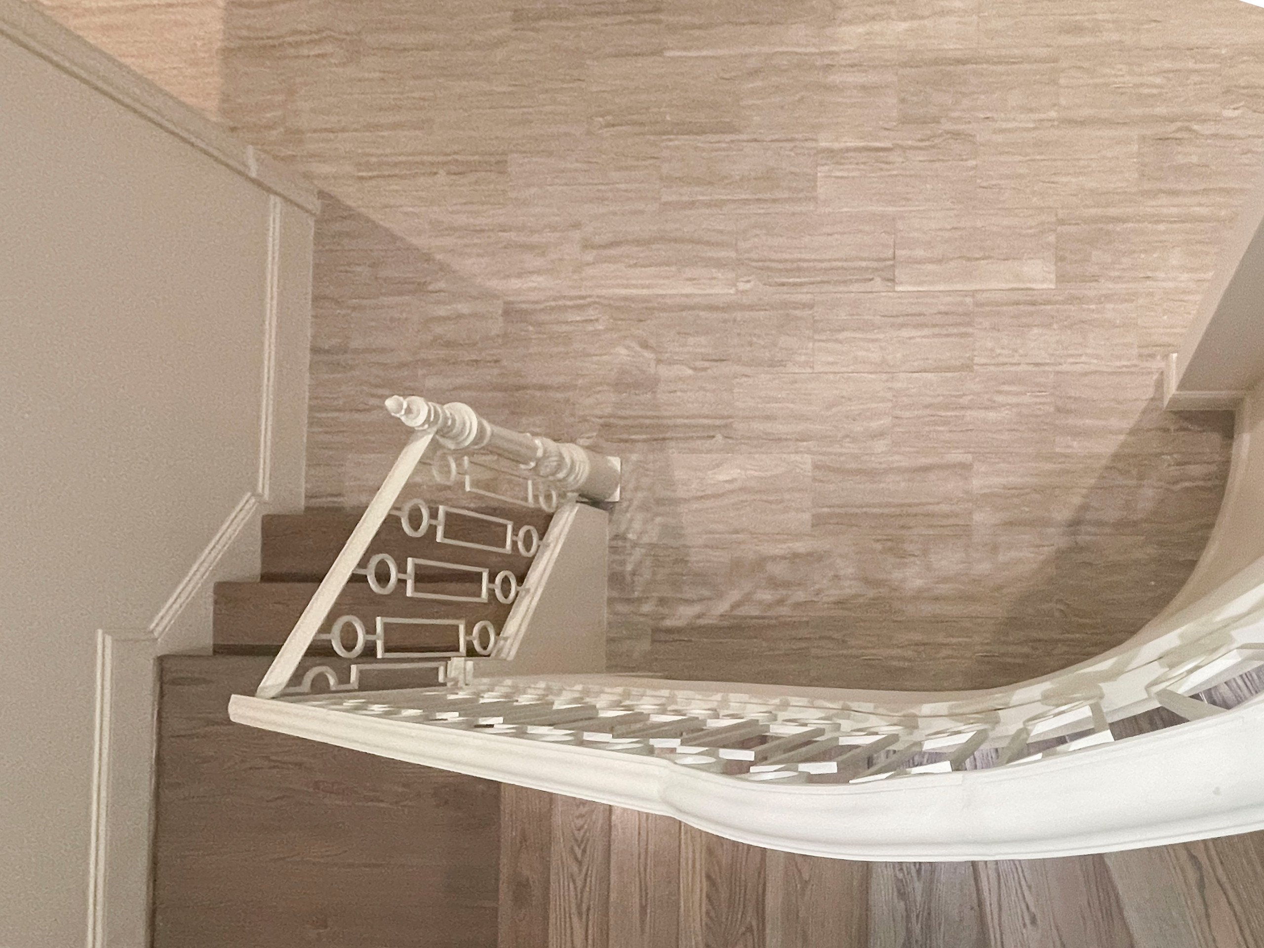 104_Curved Staircases in 18th Century French Inspired Mansion, Mclean VA 22101