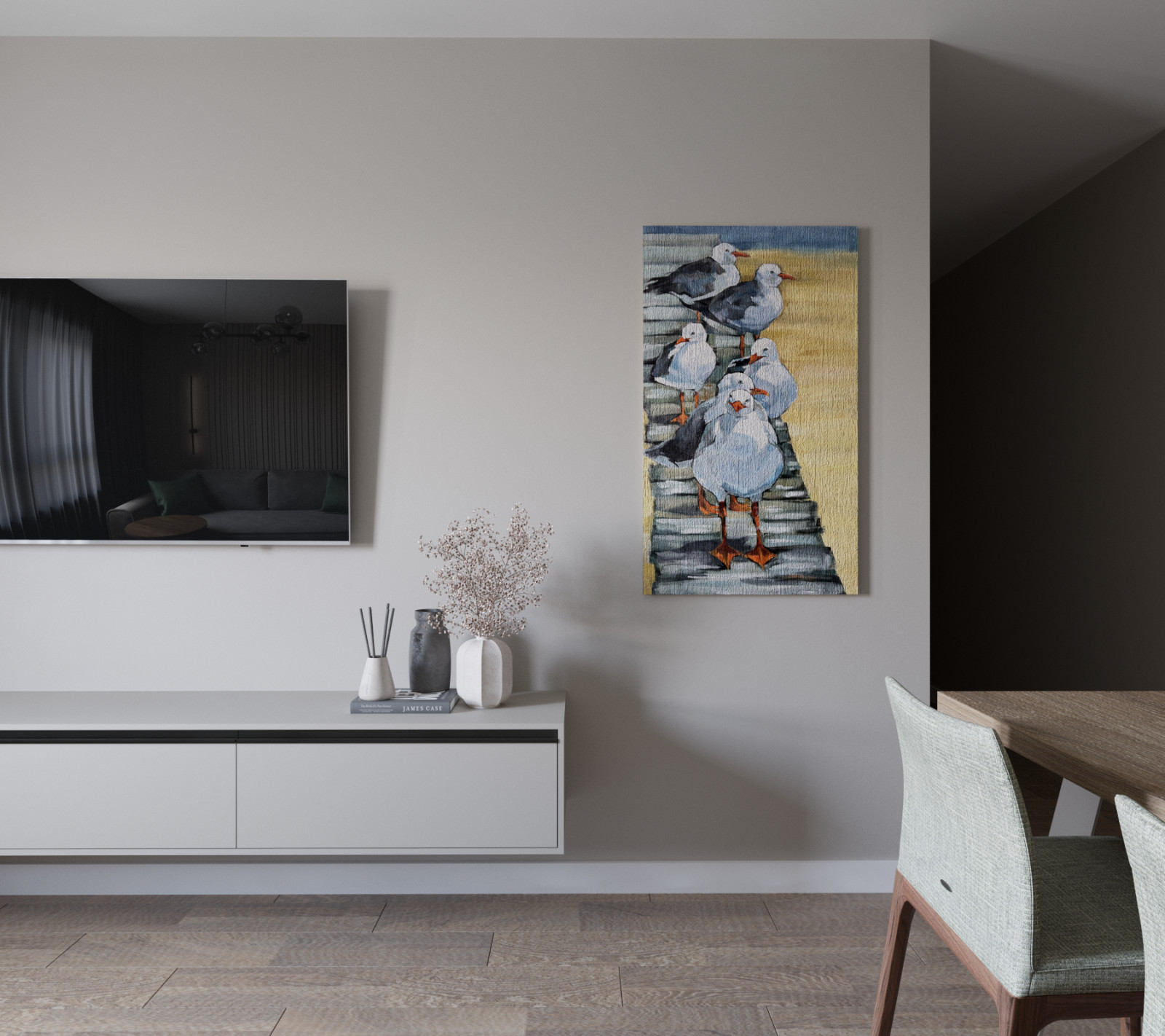 Кухня-гостиная. ЖК Большое Путилково