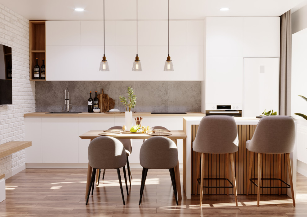 Кухня в скандинавском стиле