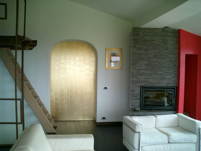 Layout interno ed esterno nuovo | 200 MQ contemporary-living-room