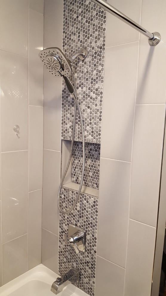 Master Bathroom Tile Ideas Indianapolis by Geist Remodeling, LLC