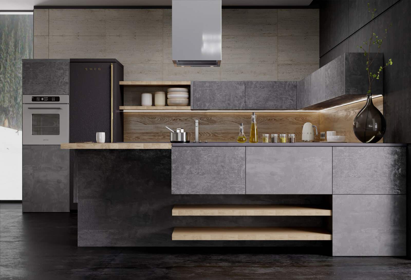 Transstone столешницы (АКРИЛ, КВАРЦ)