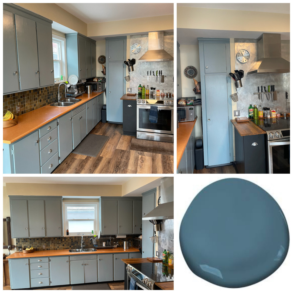 MidCentury Kitchen Soffit / Bulkhead To Paint or Not to Paint