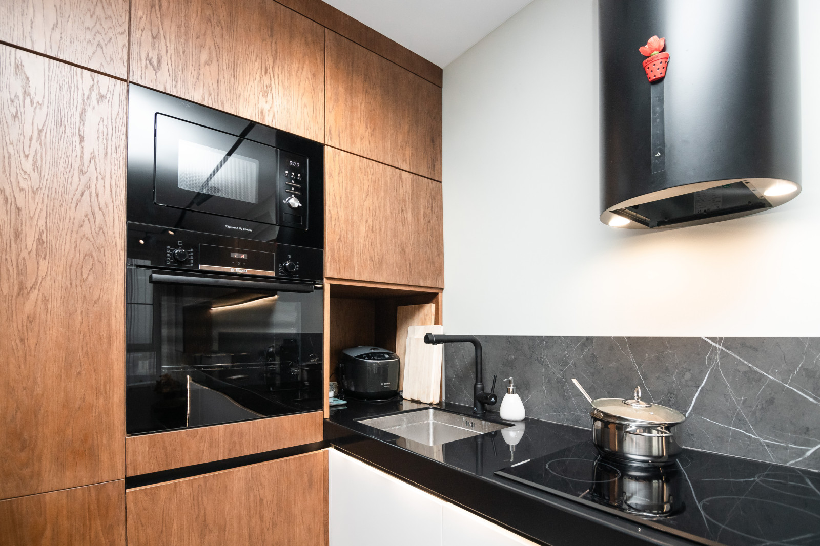 Кухня-гостиная в стиле минимализм