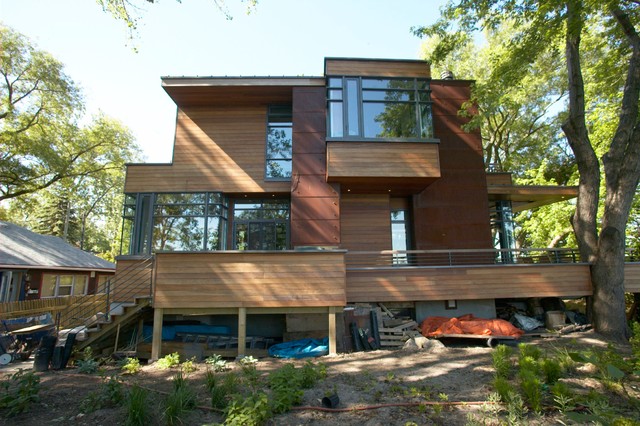 Restingvessel Residence contemporaneo-fachada