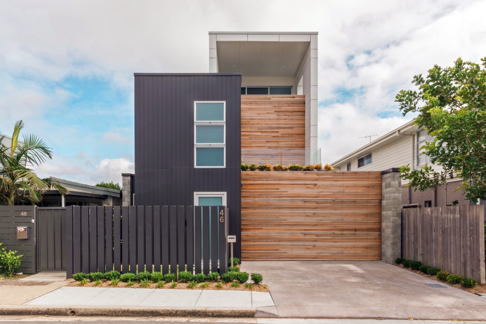 Inspiration for a contemporary exterior in Newcastle - Maitland.