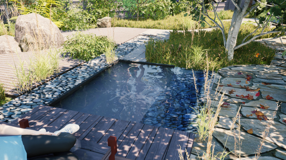 Благоустройство дачного участка. Сад в японском стиле