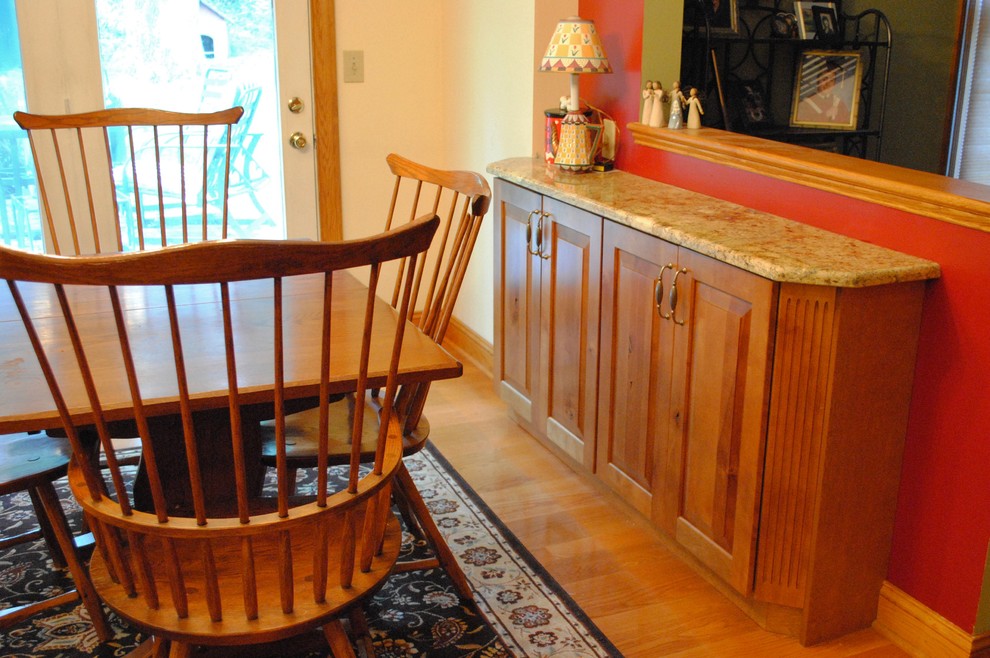 Inspiration for a rustic kitchen remodel in Philadelphia