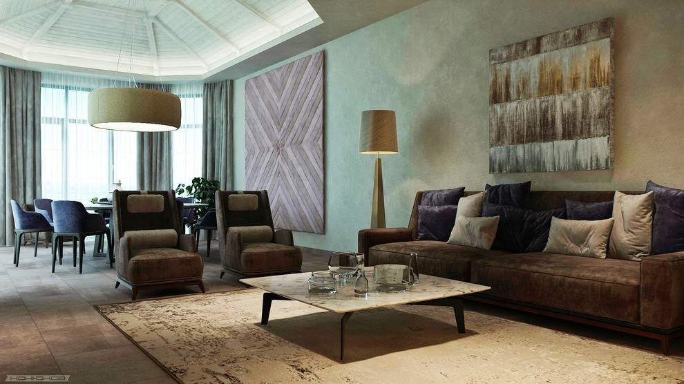 Комната отдыха загородного дома