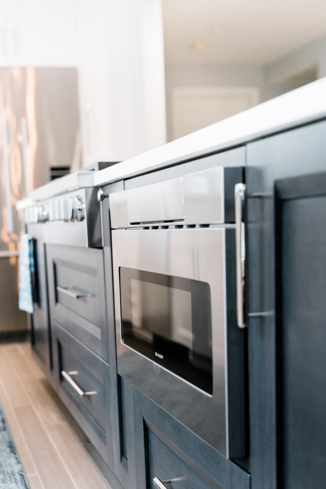 Inspiration for a transitional kitchen remodel in Seattle