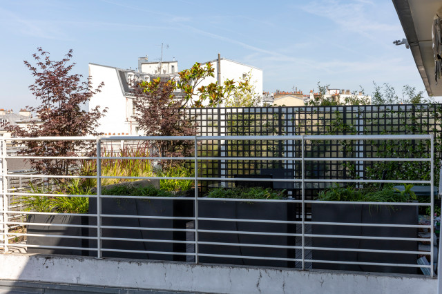Terrasse rooftop - "La belle vie!" transitional-terrace