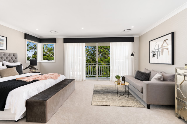 Melody Oran Park contemporary-bedroom