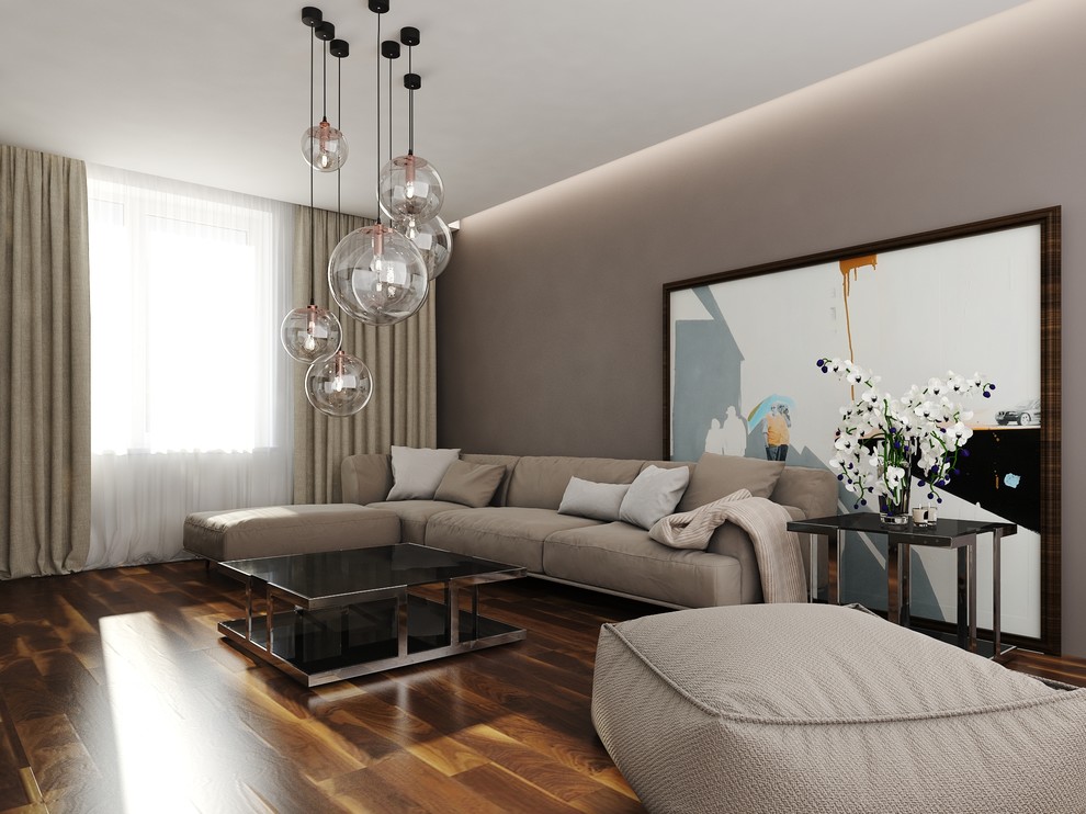 Визуализация гостиной