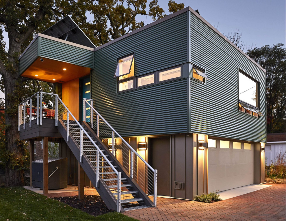 Inspiration for a modern garage conversion in Los Angeles.
