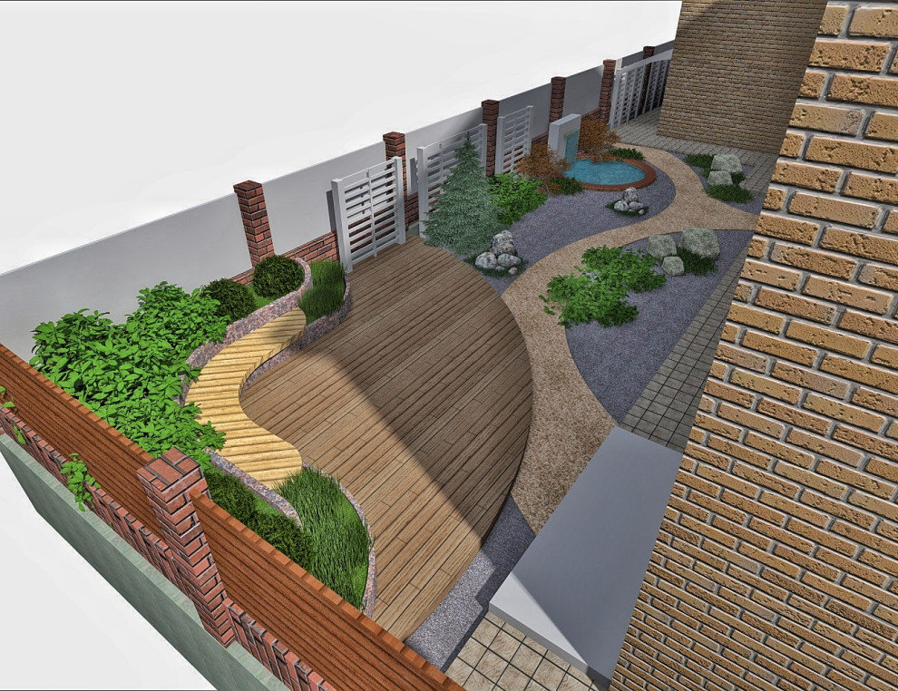 Ландшафтный дизайн в п. Ново-Разводная (Иркутск)