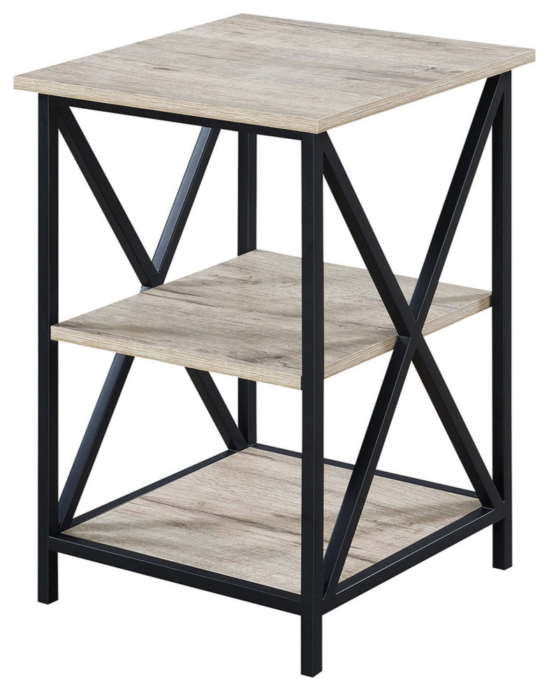 Tucson End Table With Shelves