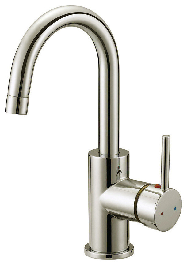 Design House 547570 Single Handle 1.2 GPM Bar Faucet - Nickel