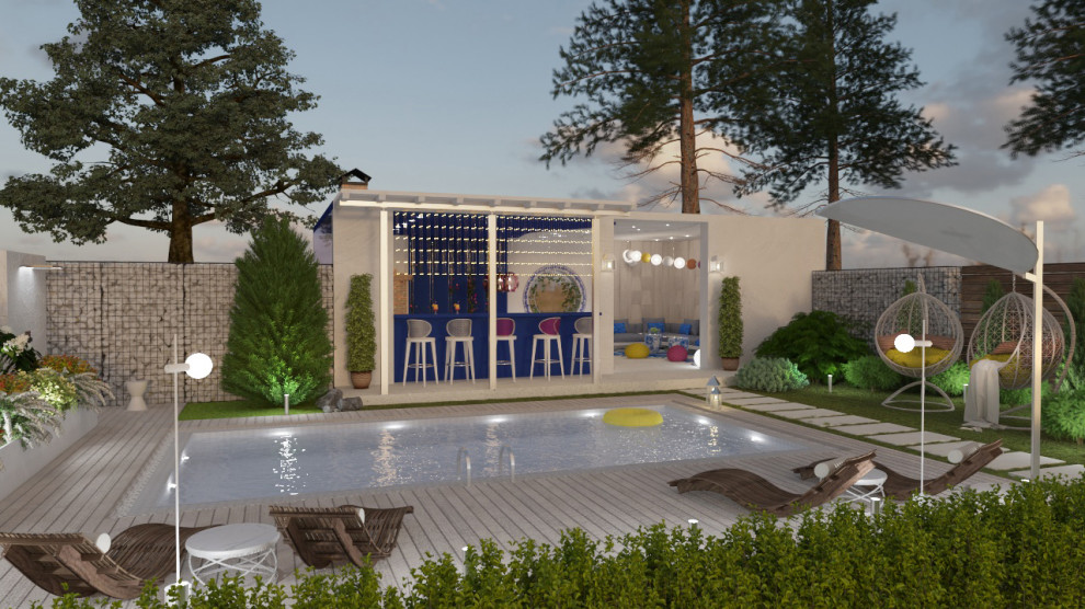 Летняя кухня в Подмосковье