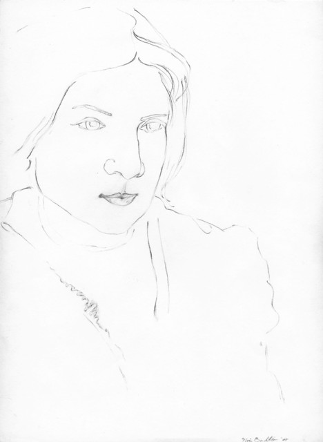 Portrait of Anna Stypko, Original, Drawing