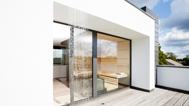 Einfamilienhaus mit Weitblick contemporary-rendering