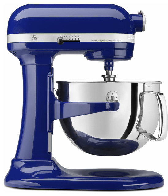 KitchenAid KP26M1XBU Pro 600 Cobalt Blue Bowl Lift Stand Mixer, 6 Quart