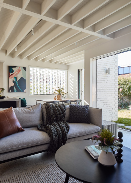 Cascade House contemporary-living-room