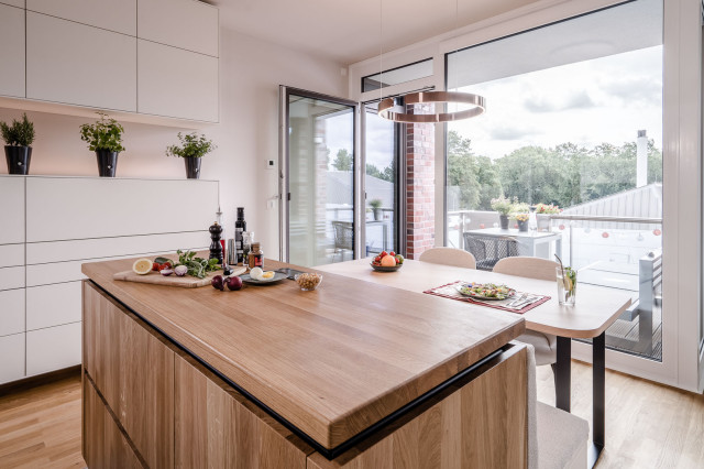 Singelk&uuml;che mit Weitblick contemporain-cuisine