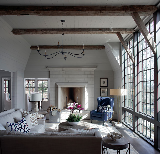 Christopher Showhouse nyklassisk-vardagsrum